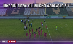 Ünye Gücü Futbol Kulübü İkinci Yarıda Açıldı 5-1