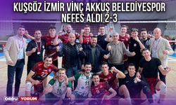 Kuşgöz İzmir Vinç Akkuş Belediyespor Nefes Aldı 2-3