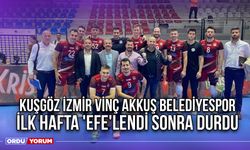 Kuşgöz İzmir Vinç Akkuş Belediyespor İlk Hafta 'EFE'lendi Sonra Durdu