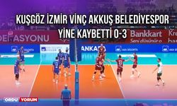 Kuşgöz İzmir Vinç Akkuş Belediyespor Yine Kaybetti 0-3