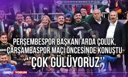 Perşembespor Başkanı Arda Çoluk, Çarşambaspor Maçı Öncesinde Konuştu: ‘’Çok Gülüyoruz’’