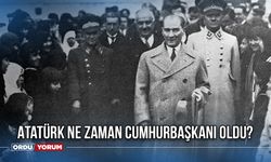 Atatürk ne zaman cumhurbaşkanı oldu?