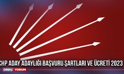 CHP aday adaylığı başvuru şartları ve ücreti 2023