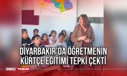 Diyarbakır'da öğretmenin Kürtçe eğitimi tepki çekti