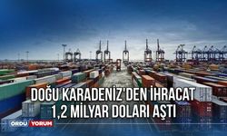 Doğu Karadeniz'den ihracat 1,2 milyar doları aştı