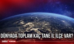 Dünyada toplam kaç tane il ilçe var?