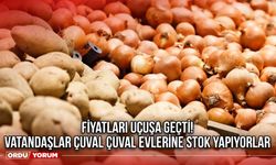 Fiyatları uçuşa geçti! Vatandaşlar çuval çuval evlerine stok yapıyorlar