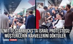 Ισραηλινή διαμαρτυρία στα Starbucks στο Izmit: οι πελάτες έχυσαν τον καφέ τους