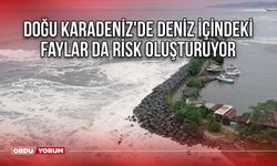 Doğu Karadeniz'de deniz içindeki faylar da risk oluşturuyor