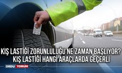 Kış lastiği zorunluluğu ne zaman başlıyor? Kış lastiği hangi araçlarda geçerli