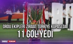 Ordu Ekipleri Ziraat Türkiye Kupası'da 11 Gol Yedi