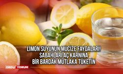 Limon suyunun mucize faydaları! Sabahları aç karnına bir bardak mutlaka tüketin