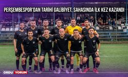 Perşembespor'dan Tarihi Galibiyet, Sahasında İlk Kez Kazandı