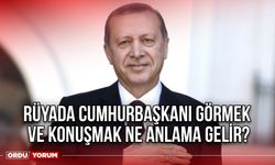 Rüyada cumhurbaşkanı görmek ve konuşmak ne anlama gelir? 2024