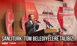 Şanlıtürk: Tüm belediyelere talibiz