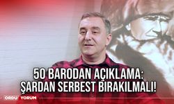50 Barodan açıklama: Şardan serbest bırakılmalı!