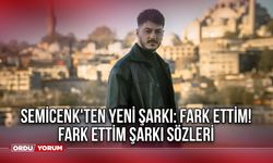 Semicenk'ten yeni şarkı: Fark Ettim! Fark Ettim şarkı sözleri