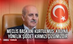 Meclis Başkanı Kurtulmuş: Kadına yönelik şiddet kırmızı çizgimizdir