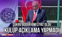 Şükrü Bodur Ameliyat Oldu, Kulüp Açıklama Yapmadı