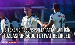 Bitexen Giresunspor Taraftarları İçin Tuzlaspor 5000 TL Fiyat Belirledi