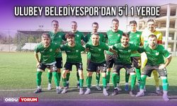 Ulubey Belediyespor’dan 5’i 1 Yerde