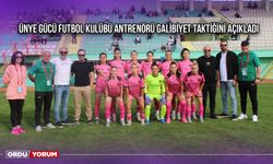 Ünye Gücü Futbol Kulübü Antrenörü Galibiyet Taktiğini Açıkladı