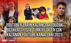 YouTuber'ların kazançlarını duyunca çok şaşıracaksınız! İşte Türkiye'de en çok kazanan YouTube kanalları 2023