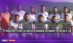 52 Orduspor Futbol Kulübü Deplasmanda Kazanmayı Hatırladı 0-3