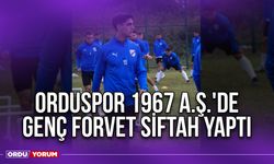 Orduspor 1967 A.Ş.'de Genç Forvet Siftah Yaptı