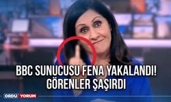 BBC sunucusu fena yakalandı! Görenler şaşırdı