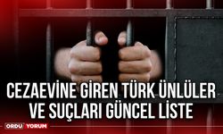 Cezaevine Giren Türk Ünlüler ve Suçları Güncel Liste
