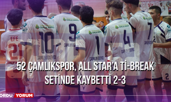 52 Çamlıkspor, All Star’a Ti-Break Setinde Kaybetti 2-3