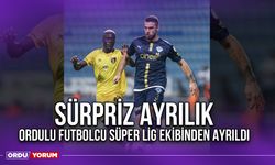 Sürpriz Ayrılık, Ordulu Futbolcu Süper Lig Ekibinden Ayrıldı