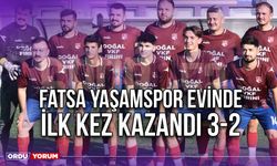 Fatsa Yaşamspor Evinde İlk Kez Kazandı 3-2