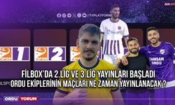 Filbox'da 2.Lig ve 3.Lig Yayınları Başladı, Ordu Ekiplerinin Maçları Ne Zaman Yayınlanacak ?