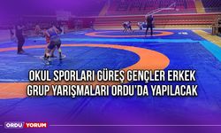 Okul Sporları Güreş Gençler Erkek Grup Yarışmaları Ordu’da Yapılacak