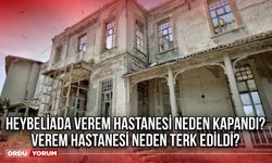 Heybeliada Verem Hastanesi neden kapandı? Verem Hastanesi neden terk edildi? 2024