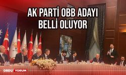 Ak Parti OBB Adayı Belli Oluyor