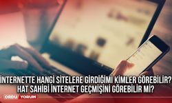 Internette hangi sitelere girdiğimi kimler görebilir? Hat sahibi internet geçmişini görebilir mi?