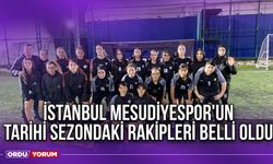 İstanbul Mesudiyespor'un Tarihi Sezondaki Rakipleri Belli Oldu