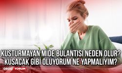 Kusturmayan mide bulantısı neden olur? Kusacak gibi oluyorum ne yapmalıyım?