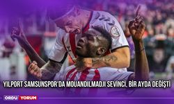 Yılport Samsunspor'da Mouandilmadji Sevinci, Bir Ayda Değişti