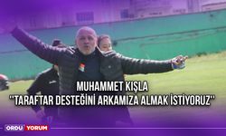 Muhammet Kışla: ''Taraftar Desteğini Arkamıza Almak İstiyoruz''