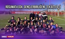 Rüsumat4 GSK, Gençlerbirliği'ne Tek Attı 0-1