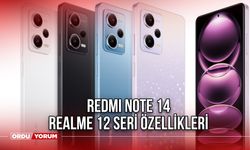 Redmi Note 14: Realme 12 seri özellikleri