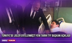 Türkiye'de Ligler Ertelenmişti Yeni Tarihi TFF Başkanı Açıkladı