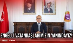 Engelli vatandaşlarımızın yanındayız!