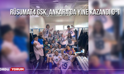 Rüsumat4 GSK, Ankara’da Yine Kazandı 0-1