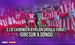 3.Lig Ekibinden Ayrılan Ordulu Forvet, Giresun'a Döndü