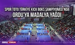Spor Toto Türkiye Kick Boks Şampiyonası'nda Ordu'ya Madalya Yağdı